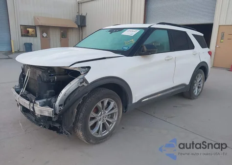 2021 Ford Explorer Xlt z USA, uszkodzony, nr VIN 1FMSK7DHXMGA82503